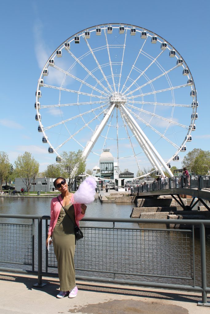 Old Port of Montreal: A must have is the giant cotton candy!